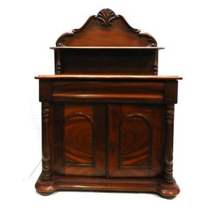 An Australian cedar apprentice chiffonier, c.1850 one drawer…