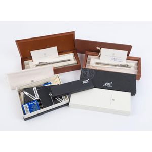 Pens and accessories, an accumulation including Mont Blanc and…