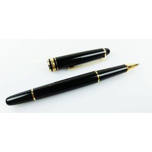 Montblanc Meisterstuck pen in black acrylic resin with gold…