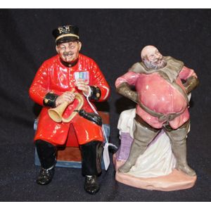 Two Royal Doulton figures including: 'Past Glory,' HN2484,…
