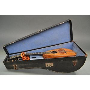 French mandolin by Jerome Thibouville-Lamy, labeled inside J.T.…