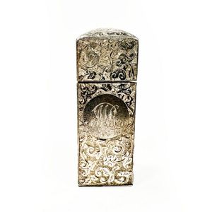 19th century sterling silver perfume / scent bottles - price