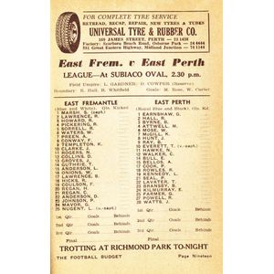 1958 'The Football Budget', Volume 23, issues 1-26 plus…