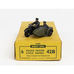 Dinky: Post war Police Motorcycle Patrol trader pack of 6 No.…