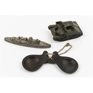 Miscellaneous group of broken models and spare parts belonging…