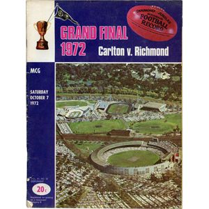 1972-2012 Grand Final 'Football Record's incomplete run…