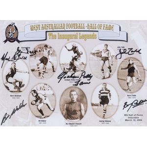 2004-07 Western Australian Football Hall of Fame: Print 'WA…