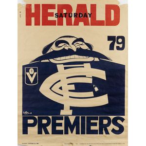 Posters original Weg posters for 1979 Carlton (corner faults);…