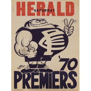 Carlton: 1970 original Weg poster. Good condition (minor tone…