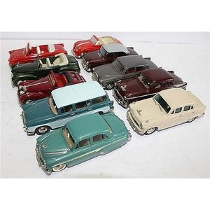Ten Lansdowne model cars, including '1956 Austin'. (10)