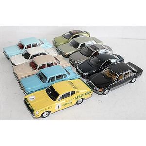 Ten various diecast model cars, including Trax, Paul's model…