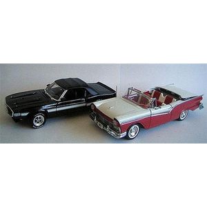 An Ertl '1960 Shelby GT-350', and a Sunstar '1957 Ford Fairline…