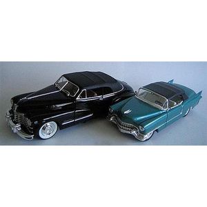 An Anso '1947 Cadillac series 62' and a Solido '1955 Cadillac…