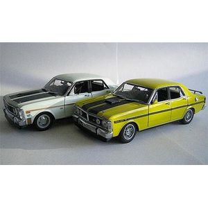Two Trax models, 'Xw Ford Xw Falcon GTHO' and 'Xy Ford Xw…
