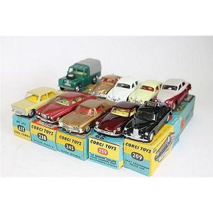 Diecast British Corgi toy vehicles, 1933 onwards - price guide and