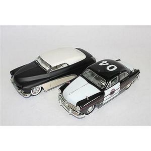 A first gear 'Ford patrol car' and a Danbury Mint '1951 mercury…