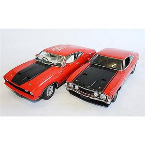 Two Autoart models, 'Ford Falcon' and 'Ford Falcon Coupe' (2)