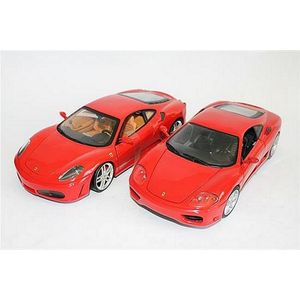 Two Hot Wheels Ferrari's, including 'F430' and '360 Medina' (2)