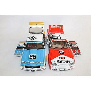 An Autoart 'Holden Torana' racing car, with matching Mini and…