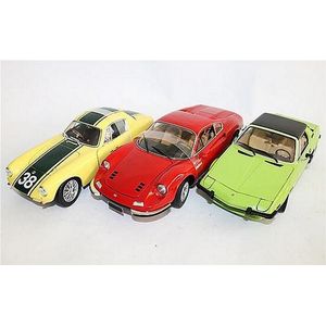 A Minichamps '1972 Fiat X', a Hot Wheels 'Dino GT' and a Road…