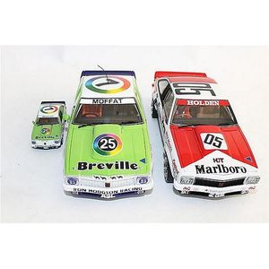 Two Autoart 'Holden Torana' racing car models, with matching…