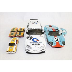 A Minichamps 'Opel Omega' racing car model, a Revell 'Ford…