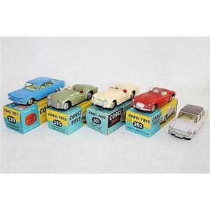 4 Renault Bus CIJ 3/40 (G-M boxes G-VG) - Motor Vehicles - Toys