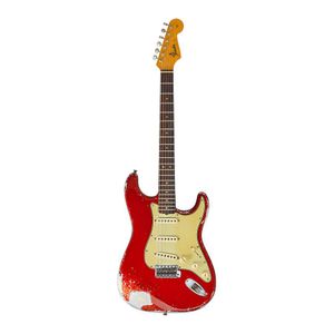 A Fender L-Series Stratocaster 'Candy Apple Red' custom colour…