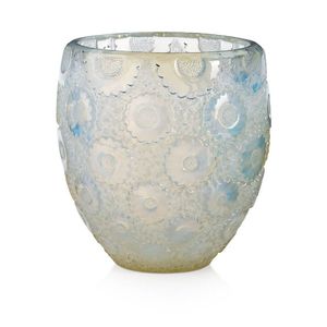 Schneider crystal vase large 10 solifleur bud vase  mid century French glass  cristallerie Schneider 1960s