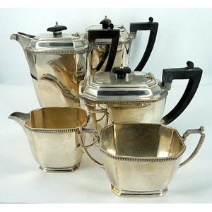 【Adie Brothers】 ART DECO ティーケトル アール・デコ Adie Brothers】 ART DECO ティーケトル 【シルバープレート】 バナー