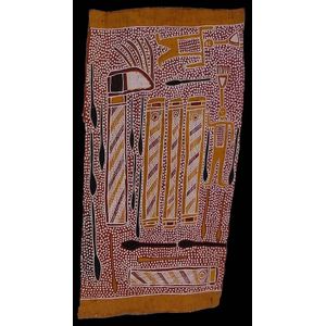 Daisy Mamybunharrawuy b.1950 - Sacred Hollow log Ceremony…