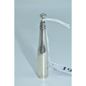 English sterling silver retractable martini swizzle stick in…