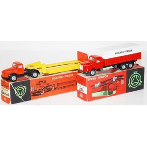 Two Tekno models, including Tekno 861 Scania-Vabis; 451…