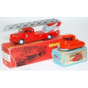 Two Tekno models, including 445 Scania-Vabis Stigebrandsprojte;…