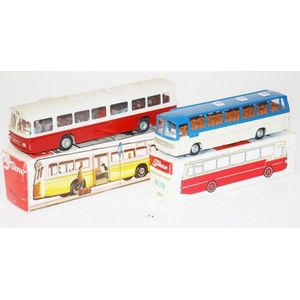 Two Tekno buses, including 851 and 950 (E-M boxes G-VG) (2)