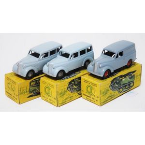 Three Renault CIJ 3/68 P.T.T. 300KGS Models (3) - Motor Vehicles