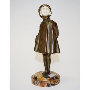 Demetre Chiparus Romanian, (1888-1950): a gilt bronze and…