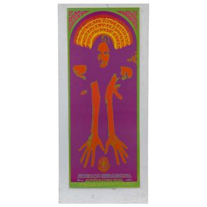 Bob Schnepf (USA) 1967 pair of classic posters for the Avalon…