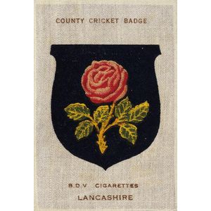 1921 Godfrey Phillips silks 'County cricket badges', complete…