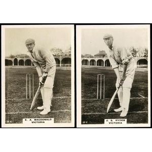 1924 Godfrey Phillips 'Cricketers' (brown back), large size,…