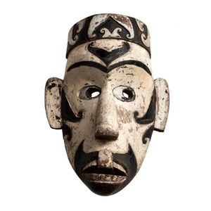 A Mask, Kandangan Village, Modang Dayak, Indonesia, (mid&hellip;