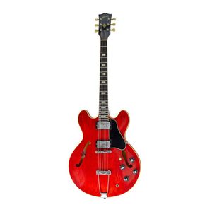 A Gibson ES-335 'Cherry' electric guitar, 1972, American made,…