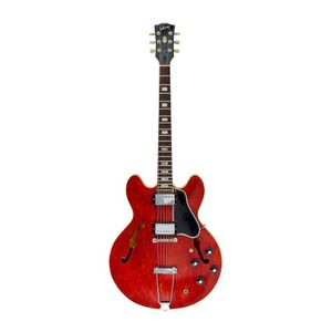 A Gibson ES-335 'Cherry' electric guitar, 1968, American made,…