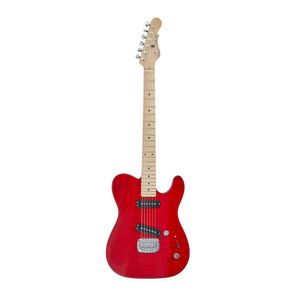 A G&L ASAT transfer red flame electric guitar, American made,…