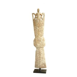 A highly decorative war shield, probably from Borneo, carved&hellip;