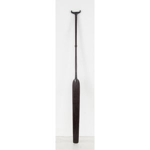 A fine Dayak paddle, Borneo, early 20th century.