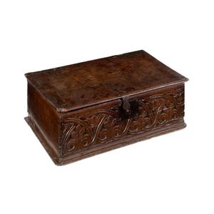 17th Century English Oak Bible Box - Boxes - Writing, Sewing, etc ...