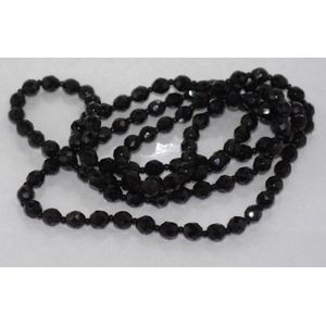 Vintage French jet necklace