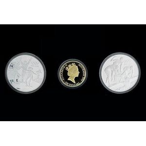 Royal Australian mint Olympic Centennial gold and silver proof…