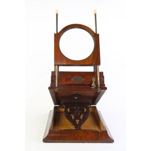 Victorian Stereoscope viewer with adjustable base and sliding…